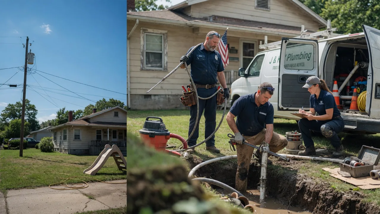 Drain Cleaning in Ludell, KS near me